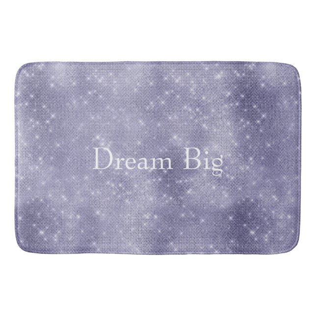 Alfombrilla De Baño Purple Dream Sparkle (Anverso)