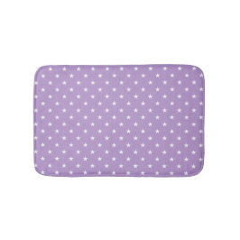 Alfombrilla De Baño Purple Stars Bath Mat