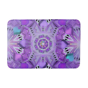 Alfombrilla De Baño Púrpura W2
