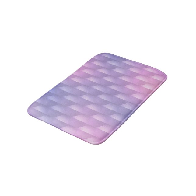 Alfombrilla De Baño Púrpura y rosa irlandeses (Angular)