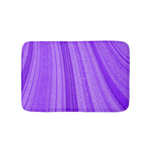 Alfombrilla De Baño Purpurina de onda púrpura