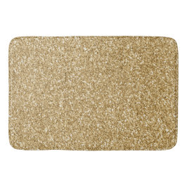 Alfombrilla De Baño Purpurina Gold Glitz     