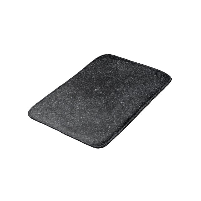 Alfombrilla De Baño Purpurina gris oscuro esparcido (Angular)