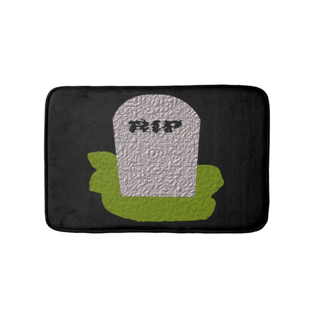 Alfombrilla De Baño QEPD Tombstone Bath Mat (Anverso)