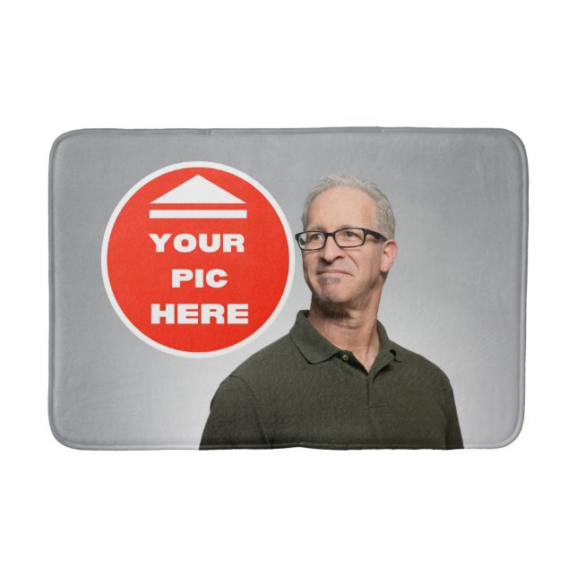 Alfombrilla De Baño ¡Qué lindo! Mat de baño - Personalizado - Medio (Anverso)