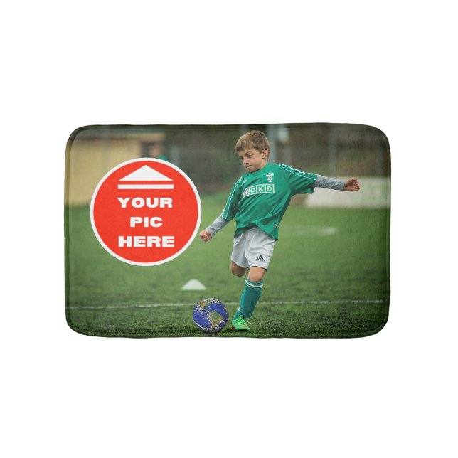 Alfombrilla De Baño ¡Qué lindo! Mat de baño - Personalizado - Pequeño (Anverso)