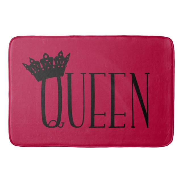 ALFOMBRILLA DE BAÑO "QUEEN" - RUG (Anverso)