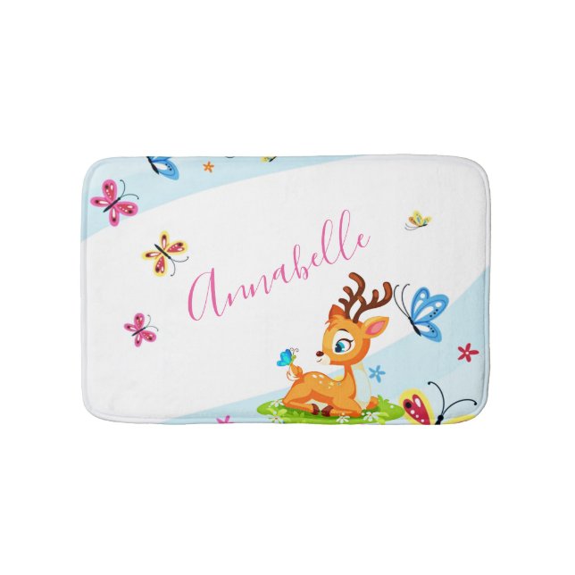 Alfombrilla De Baño Querido bebé (ciervo) personalizado (Anverso)
