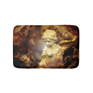 Alfombrilla De Baño Querube divina del ángel