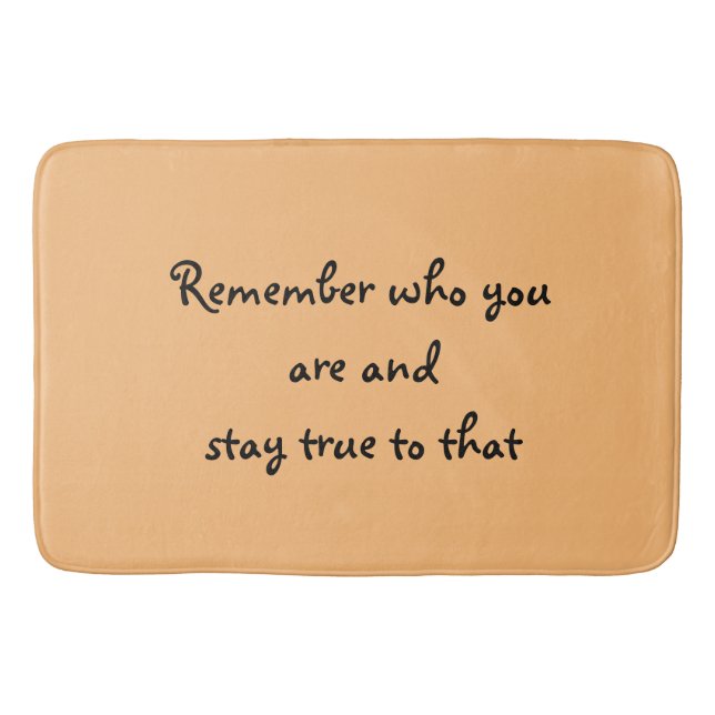 Alfombrilla De Baño ¿Quién eres? (Anverso)