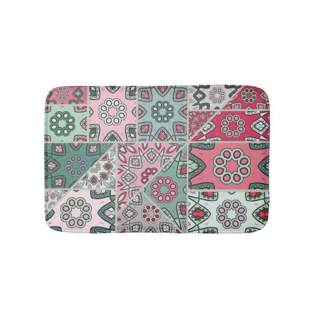 Alfombrilla De Baño Quilt Vintage (Anverso)