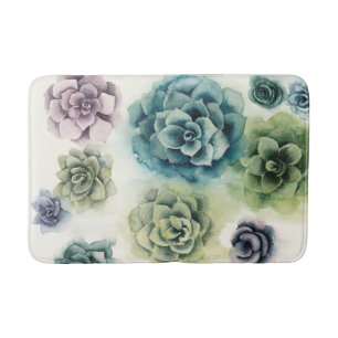 Alfombrilla De Baño Racimo de Succulents