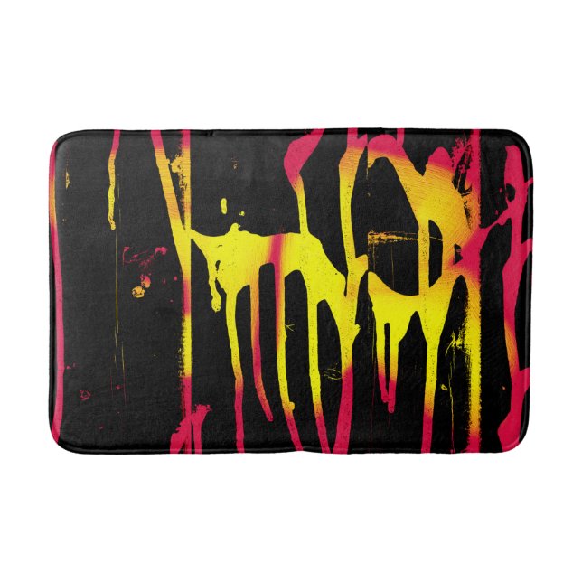 Alfombrilla De Baño ráfagas y espumas y bacanal (Anverso)