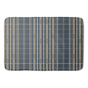 Alfombrilla De Baño Raíces reales: Patrón africano de Mali