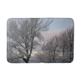 Alfombrilla De Baño Ramas nevadas