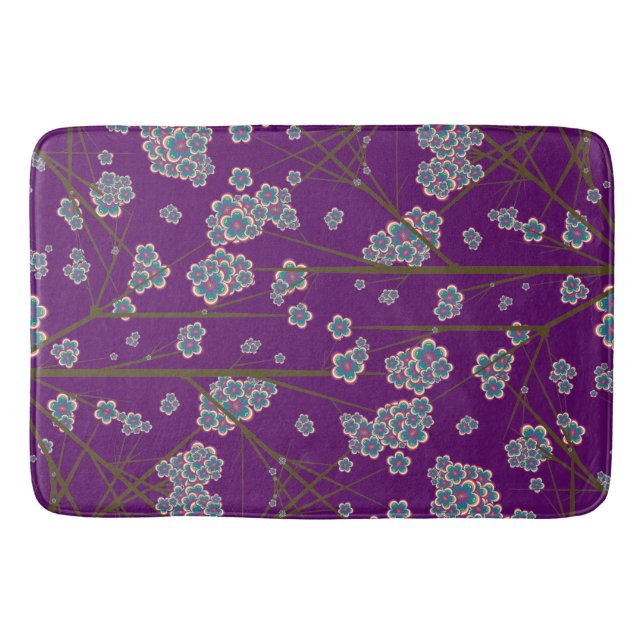 Alfombrilla De Baño Ramas peculiares Amethyst Bath Mat (Anverso)