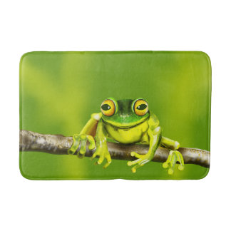 Alfombrilla De Baño Rana arborícola linda