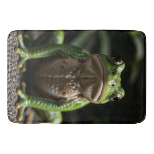 Alfombrilla De Baño Rana verde