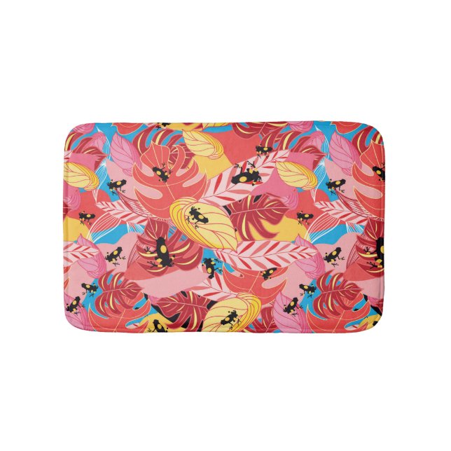 Alfombrilla De Baño Ranas de la jungla (Anverso)