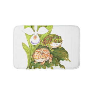 Alfombrilla De Baño Ranas Hornadas Ornadas