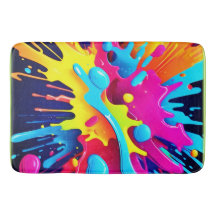 Rasgos de pintura fluorescente dinámica