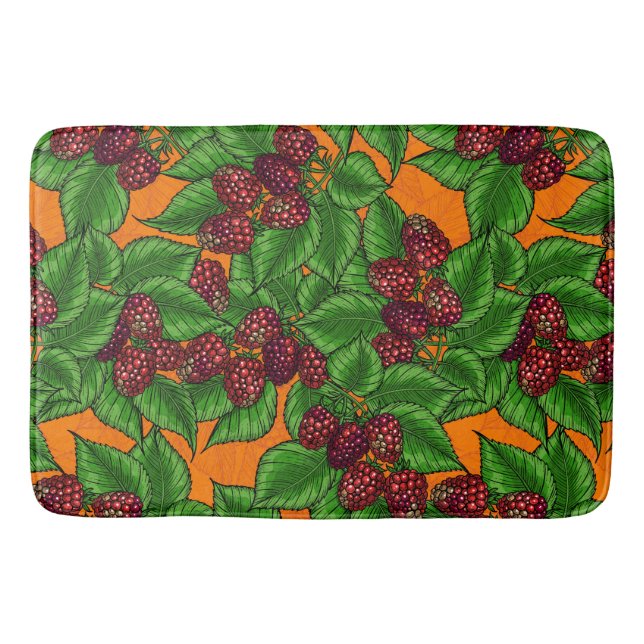 Alfombrilla De Baño Raspberry (Anverso)