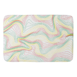 Alfombrilla De Baño Rasta Waves