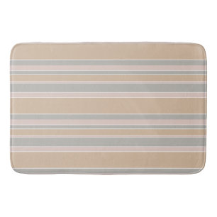 Alfombrilla De Baño Rayas beiges
