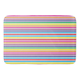 Alfombrilla De Baño Rayas Coloridas
