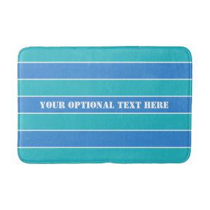 Alfombrilla De Baño Rayas Patrón personalizado esteras de baño