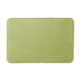 Alfombrilla De Baño Rayas verdes chartreuse y pistacho 