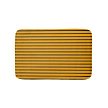 Rayas Verticales Modernas Chic Amarillo Negro