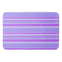 Alfombrilla De Baño Rayas violetas