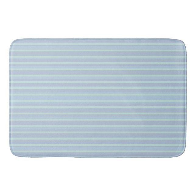 Alfombrilla De Baño Rayo azul brillante moderno (Anverso)
