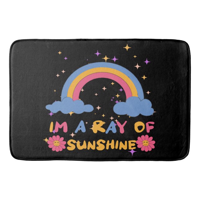 Alfombrilla De Baño Rayo de sol (Anverso)