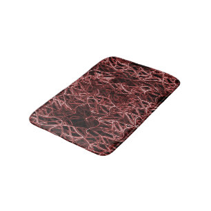 Alfombrilla De Baño Red entrelazada de alambre rústico y enredado