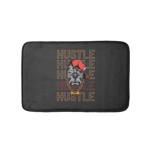 Alfombrilla De Baño  Red Hat Mad Dog Hustle  (Anverso)