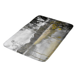 Alfombrilla De Baño Reflexiones bajo los cielos grises