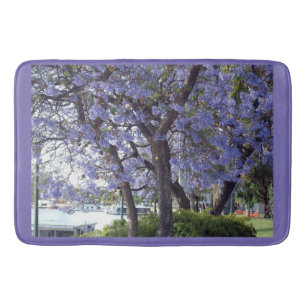 Alfombrilla De Baño **"Reflexiones Jacaranda: Caseras en el Murray