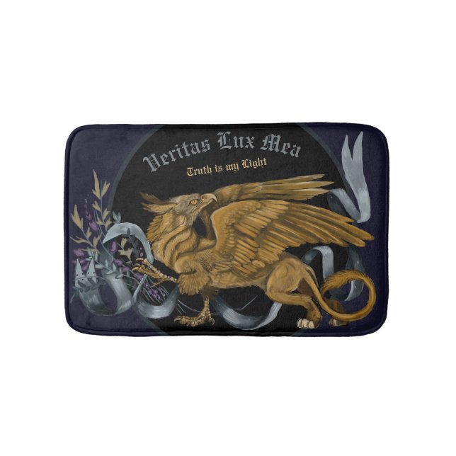 Alfombrilla De Baño Regal Gold Griffin (Anverso)