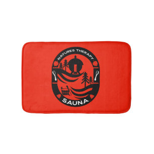 Alfombrilla De Baño regalo de la sauna de lujo