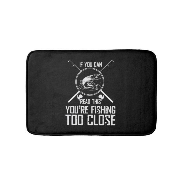 Alfombrilla De Baño regalo de vara de pesca de cebo de pescado de pesc (Anverso)