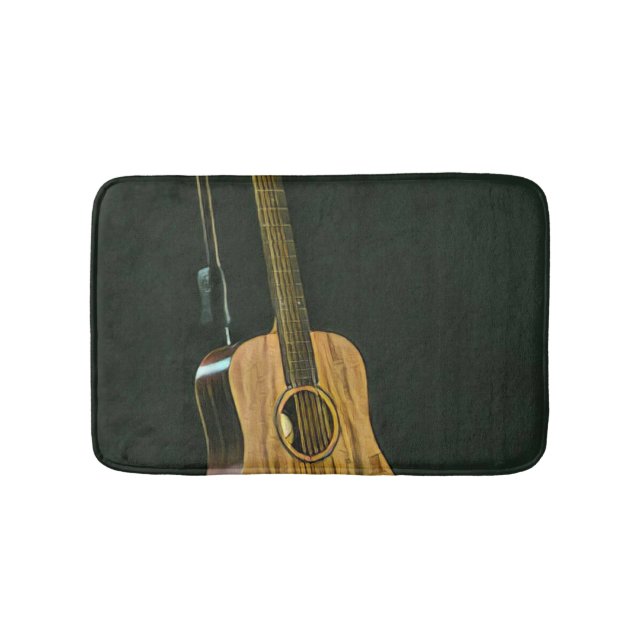 Alfombrilla De Baño Regalo del guitarrista de Bass (Anverso)