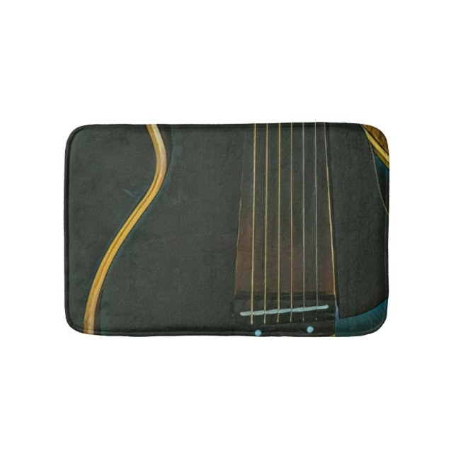 Alfombrilla De Baño Regalo del guitarrista de Bass (Anverso)