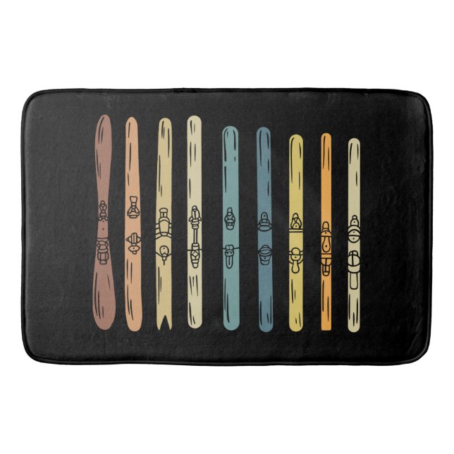 Alfombrilla De Baño Regalos de esquí (Anverso)