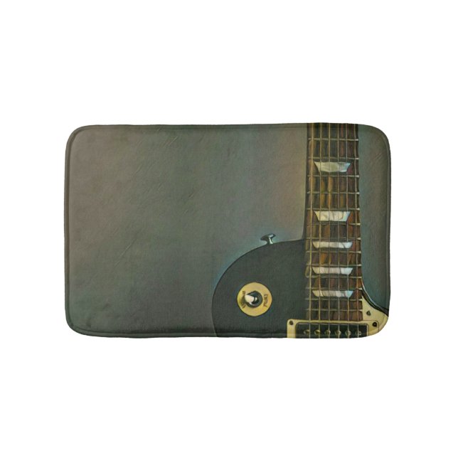 Alfombrilla De Baño Regalos de guitarra para él (Anverso)
