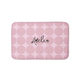 Alfombrilla De Baño Regalos personalizados de moda estéticos rosados p