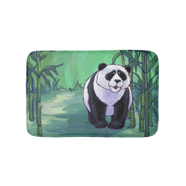Alfombrilla De Baño Regalos y accesorios de oso de Panda (Anverso)