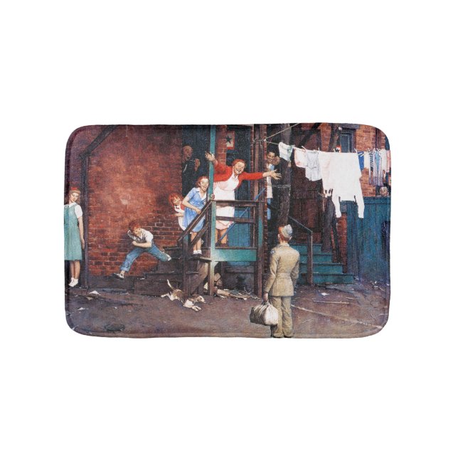 Alfombrilla De Baño Regreso a casa (Anverso)