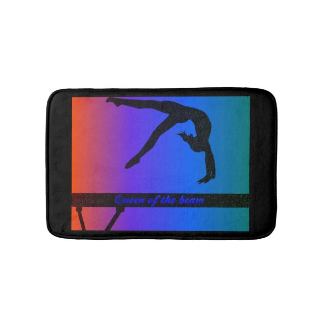 Alfombrilla De Baño Reina de la gimnasia de haz (Anverso)